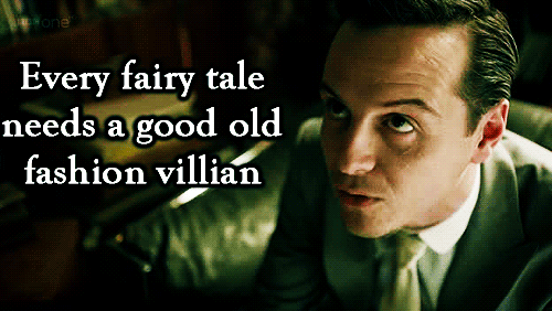 Every fairy tale needs a good old fashion  Villain,old fashion villan,good old fashion  villian,Every fairy tale ,fairy tale,villain,Villain,Sherlock, Sherlock Holmes, sherlock holmes bbc quotes, Sherlock Holmes movie, Sherlock Holmes Quote, Sherlock Holmes tv show,Andrew Scott